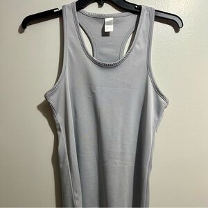 West Loop Gray Fitted Sleeveless Tank Top (252)